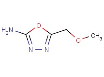 5-(methoxymethyl)-1,3,4-oxadiazol-2-amine