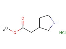 methyl 3-pyrrolidinylacetate hydrochloride