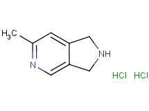 6-methyl-2,3-dihydro-1H-pyrrolo[3,4-c]pyridine dihydrochloride