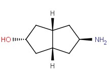 rac-(2r,3aR,5r,6aS)-5-aminooctahydro-2-pentalenol