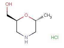 [trans-6-methyl-2-morpholinyl]methanol hydrochloride