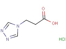 3-(4H-1,2,4-triazol-4-yl)propanoic acid hydrochloride