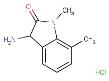 3-amino-1,7-dimethyl-1,3-dihydro-2H-indol-2-one hydrochloride