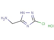 [(3-chloro-1H-1,2,4-triazol-5-yl)methyl]amine hydrochloride