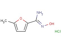 N'-hydroxy-5-methyl-2-furancarboximidamide hydrochloride