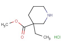 methyl 3-ethyl-3-piperidinecarboxylate hydrochloride