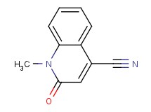 1-methyl-2-oxo-1,2-dihydro-4-quinolinecarbonitrile