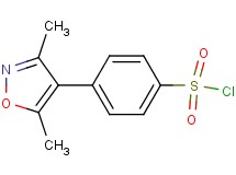 4-(3,5-dimethyl-4-isoxazolyl)benzenesulfonyl chloride