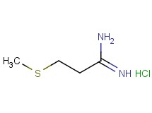 3-(methylthio)propanimidamide hydrochloride