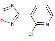 2-chloro-3-(1,2,4-oxadiazol-3-yl)pyridine