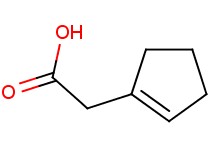 1-cyclopenten-1-ylacetic acid