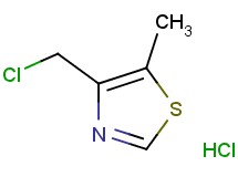 4-(chloromethyl)-5-methyl-1,3-thiazole hydrochloride