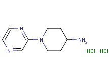 1-(2-pyrazinyl)-4-piperidinamine dihydrochloride