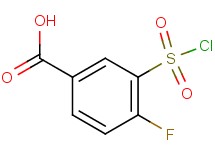 3-(chlorosulfonyl)-4-fluorobenzoic acid 3-(chlorosulfonyl)-4-fluorobenzoic acid