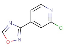 2-chloro-4-(1,2,4-oxadiazol-3-yl)pyridine