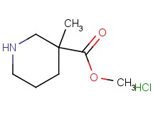 methyl 3-methyl-3-piperidinecarboxylate hydrochloride