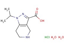 1-isopropyl-4,5,6,7-tetrahydro-1H-pyrazolo[4,3-c]pyridine-3-carboxylic acid hydrochloride dihydrate