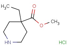 methyl 4-ethyl-4-piperidinecarboxylate hydrochloride