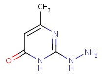 2-hydrazino-6-methyl-4(3H)-pyrimidinone