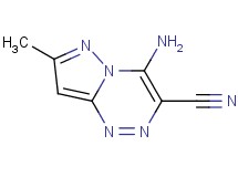 4-amino-7-methylpyrazolo[5,1-c][1,2,4]triazine-3-carbonitrile