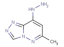8-hydrazino-6-methyl[1,2,4]triazolo[4,3-b]pyridazine