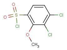 3,4-dichloro-2-methoxybenzenesulfonyl chloride