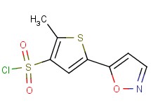 5-(5-isoxazolyl)-2-methyl-3-thiophenesulfonyl chloride