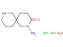 2-methyl-2,8-diazaspiro[5.5]undecan-3-one dihydrochloride hydrate