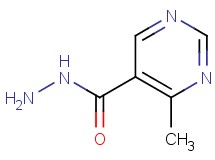 4-methyl-5-pyrimidinecarbohydrazide