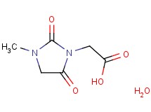 (3-methyl-2,5-dioxo-1-imidazolidinyl)acetic acid hydrate