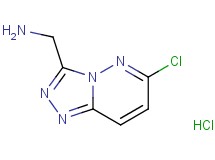 [(6-chloro[1,2,4]triazolo[4,3-b]pyridazin-3-yl)methyl]amine hydrochloride