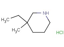 3-ethyl-3-methylpiperidine hydrochloride