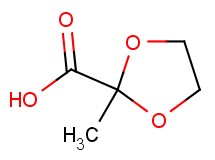 2-methyl-1,3-dioxolane-2-carboxylic acid