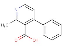 2-methyl-4-phenylnicotinic acid