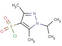 1-isopropyl-3,5-dimethyl-1H-pyrazole-4-sulfonyl chloride 1-isopropyl-3,5-dimethyl-1H-pyrazole-4-sulfonyl chloride