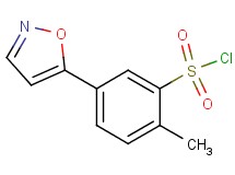 5-(5-isoxazolyl)-2-methylbenzenesulfonyl chloride