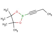 2-(1-butyn-1-yl)-4,4,5,5-tetramethyl-1,3,2-dioxaborolane