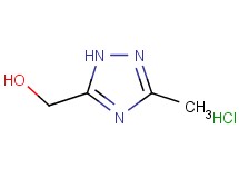 (3-methyl-1H-1,2,4-triazol-5-yl)methanol hydrochloride