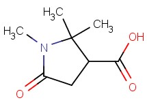 1,2,2-trimethyl-5-oxo-3-pyrrolidinecarboxylic acid