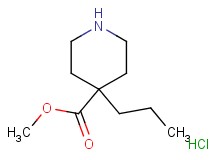 methyl 4-propyl-4-piperidinecarboxylate hydrochloride