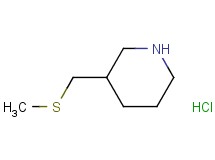 3-[(methylthio)methyl]piperidine hydrochloride