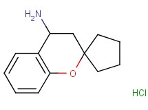 3,4-dihydrospiro[chromene-2,1'-cyclopentan]-4-amine hydrochloride