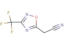 [3-(trifluoromethyl)-1,2,4-oxadiazol-5-yl]acetonitrile
