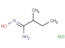 (1Z)-N'-hydroxy-2-methylbutanimidamide hydrochloride