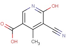 5-cyano-6-hydroxy-4-methylnicotinic acid
