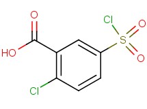 2-chloro-5-(chlorosulfonyl)benzoic acid
