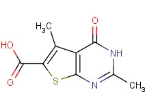 2,5-dimethyl-4-oxo-3,4-dihydrothieno[2,3-d]pyrimidine-6-carboxylic acid