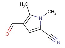 4-formyl-1,5-dimethyl-1H-pyrrole-2-carbonitrile