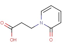 3-(2-oxo-1(2H)-pyridinyl)propanoic acid