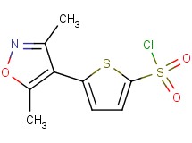 5-(3,5-dimethyl-4-isoxazolyl)-2-thiophenesulfonyl chloride